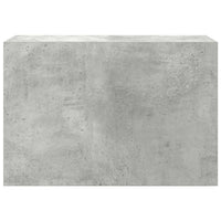 Armadietto da Bagno Grigio Cemento 60x25x40 cm in Truciolato 860070