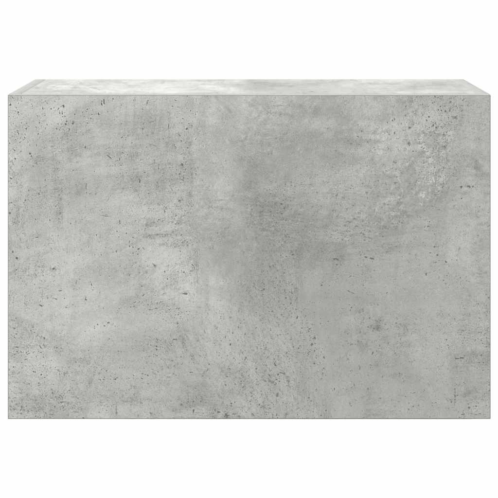 Armadietto da Bagno Grigio Cemento 60x25x40 cm in Truciolato 860070