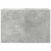 Armadietto da Bagno Grigio Cemento 60x25x40 cm in Truciolato 860070