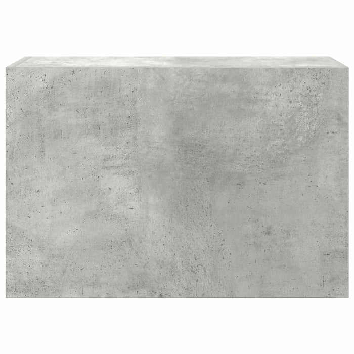 Armadietto da Bagno Grigio Cemento 60x25x40 cm in Truciolato 860070