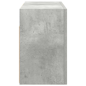 Armadietto da Bagno Grigio Cemento 60x25x40 cm in Truciolato 860070