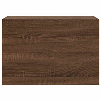 Armadietto Bagno Rovere Marrone 60x25x40cm in Legno Multistrato