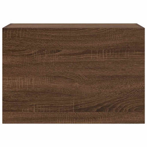 Armadietto Bagno Rovere Marrone 60x25x40cm in Legno Multistrato