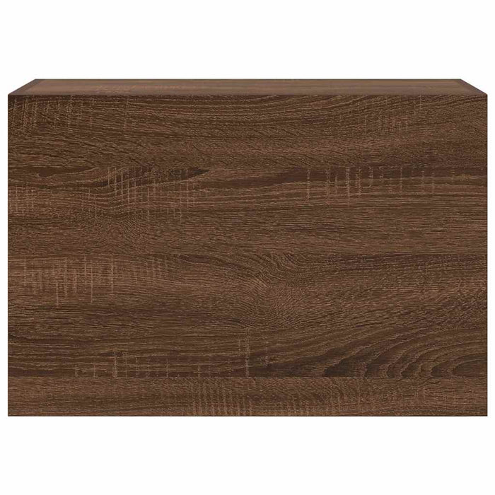 Armadietto Bagno Rovere Marrone 60x25x40cm in Legno Multistrato