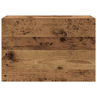 vidaXL Mobile da Bagno Legno Antico 60x25x40 cm in Legno Multistrato