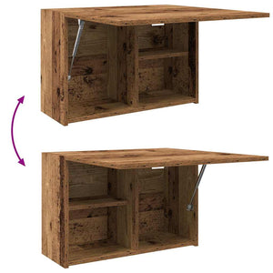 vidaXL Mobile da Bagno Legno Antico 60x25x40 cm in Legno Multistrato