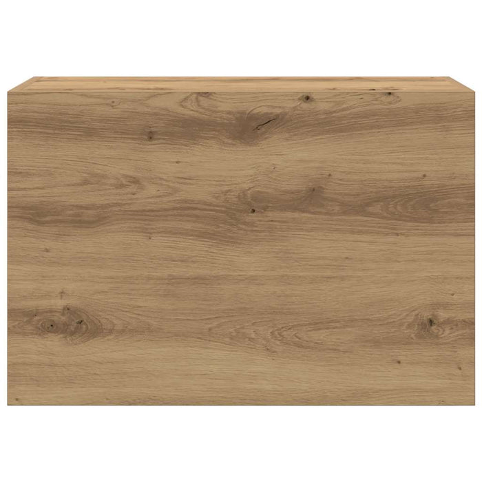 vidaXL Mobiletto da Bagno Rovere Artigianale 60x25x40 cm Truciolato