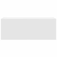 Mobile da Bagno a Parete Bianco 80x25x40 cm in Truciolato 860085