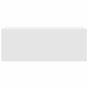 Mobile da Bagno a Parete Bianco 80x25x40 cm in Truciolato 860085