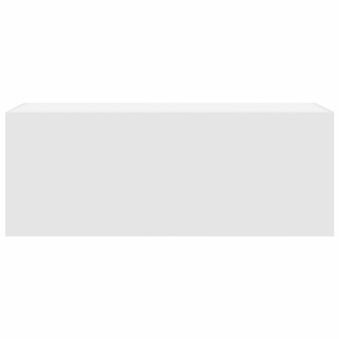 Mobile da Bagno a Parete Bianco 80x25x40 cm in Truciolato 860085