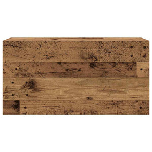 Mobile da Bagno Legno Antico 80x25x40 cm in Truciolato 860092