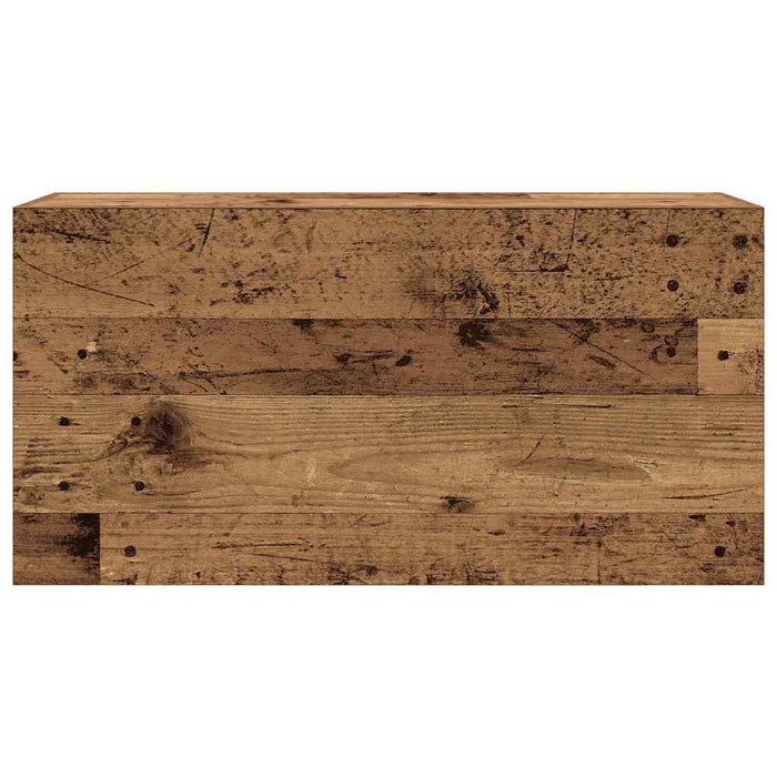 Mobile da Bagno Legno Antico 80x25x40 cm in Truciolato 860092