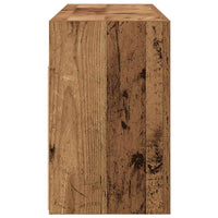 Mobile da Bagno Legno Antico 80x25x40 cm in Truciolato