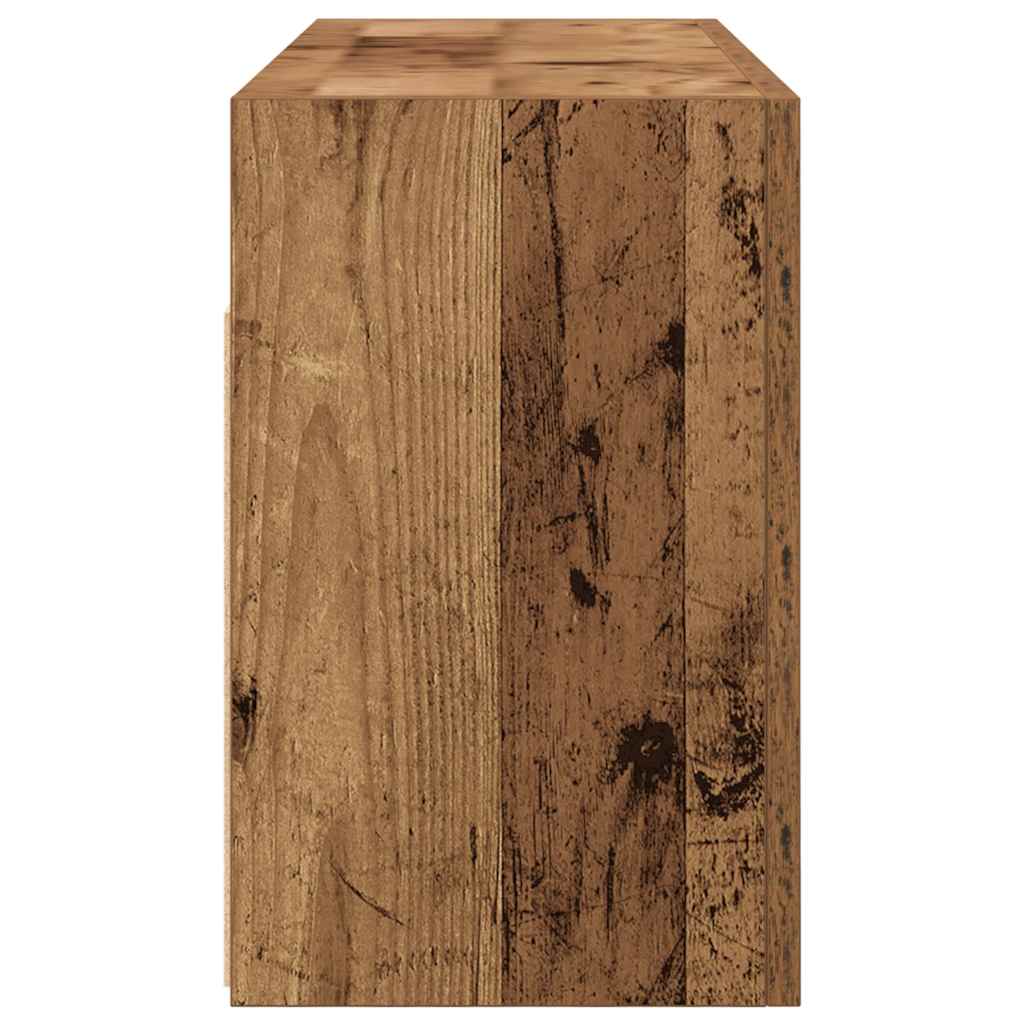 Mobile da Bagno Legno Antico 80x25x40 cm in Truciolato 860092