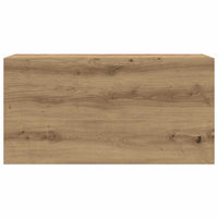 Mobiletto da Bagno Rovere Artigianale 80x25x40 cm in Truciolato