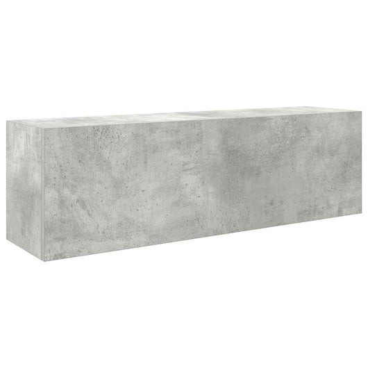vidaXL Armadietto da Bagno Grigio Cemento 100x25x30 cm in Truciolato