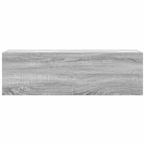 Mobile da Bagno Grigio Sonoma 100x25x30 cm in Truciolato