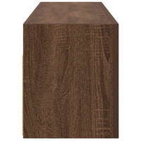 Armadietto Bagno Rovere Marrone 100x25x30 cm in Truciolato 860100