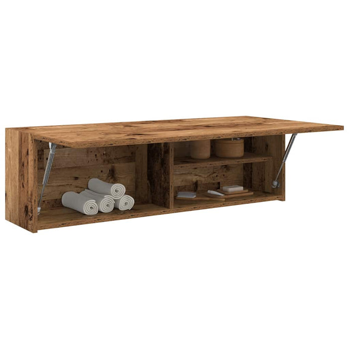 Mobile da Bagno Legno Antico 100x25x30 cm in Truciolato 860101