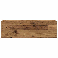 Mobile da Bagno Legno Antico 100x25x30 cm in Truciolato