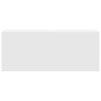 Mobile da Bagno a Parete Bianco 100x25x40 cm in Truciolato