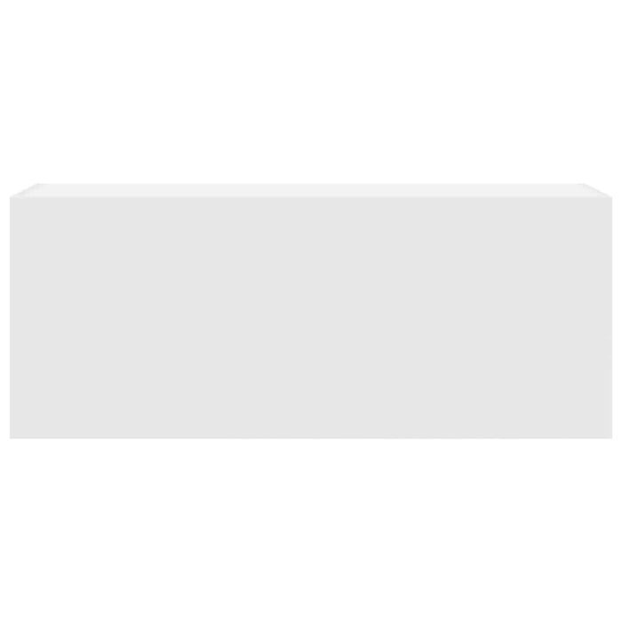 Mobile da Bagno a Parete Bianco 100x25x40 cm in Truciolato