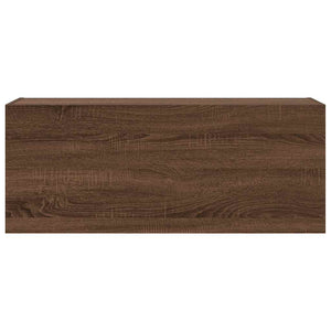 Armadietto Bagno Rovere Marrone 100x25x40 cm in Truciolato 860109