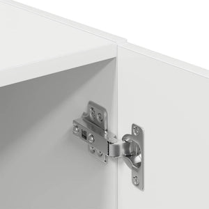 vidaXL Mobile da Cucina Bianco 38x41,5x131,5 cm in Legno Multistrato