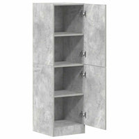 Mobile da Cucina Grigio Cemento 38x41,5x131,5 cm Legno 860115