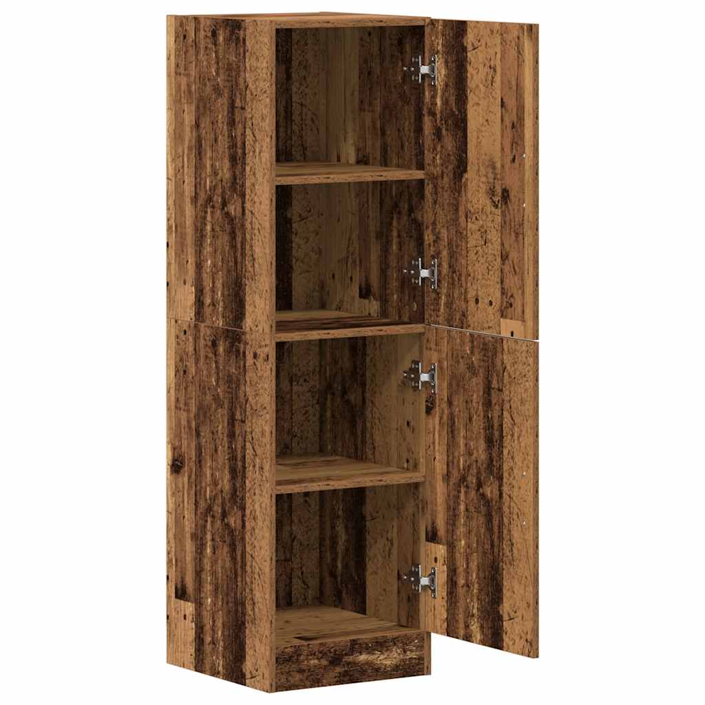vidaXL Armadietto Cucina Legno Antico 38x41,5x131,5 cm in Legno