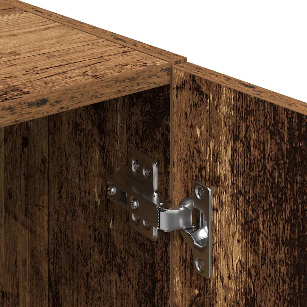 vidaXL Armadietto Cucina Legno Antico 38x41,5x131,5 cm in Legno