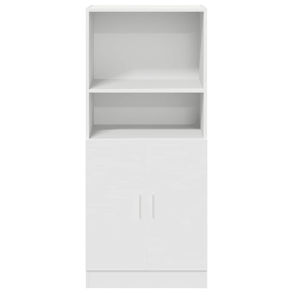Mobile da Cucina Bianco 57x41,5x131,5 cm in Truciolato 860121