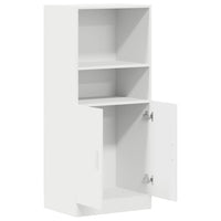 Mobile da Cucina Bianco 57x41,5x131,5 cm in Truciolato