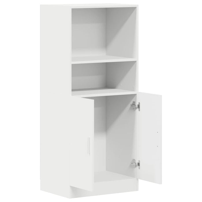 Mobile da Cucina Bianco 57x41,5x131,5 cm in Truciolato 860121