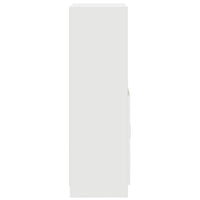 Mobile da Cucina Bianco 57x41,5x131,5 cm in Truciolato