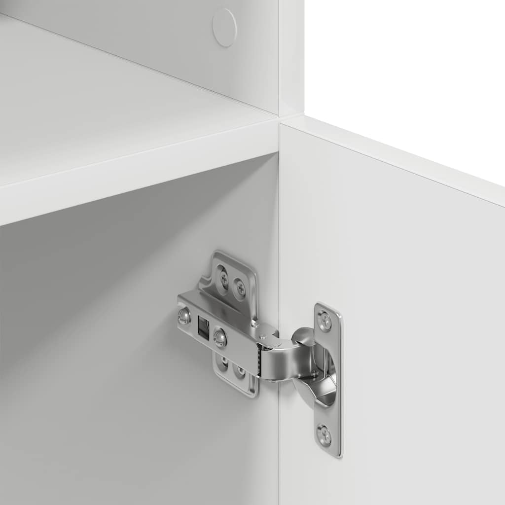 Mobile da Cucina Bianco 57x41,5x131,5 cm in Truciolato 860121