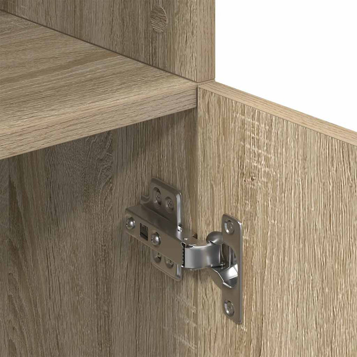 Mobile da cucina-Armadio da cucina Rovere Sonoma 57x41,5x131,5 cm in Truciolato