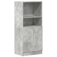 Mobile da Cucina Grigio Cemento 57x41,5x131,5 cm in Truciolato 860124
