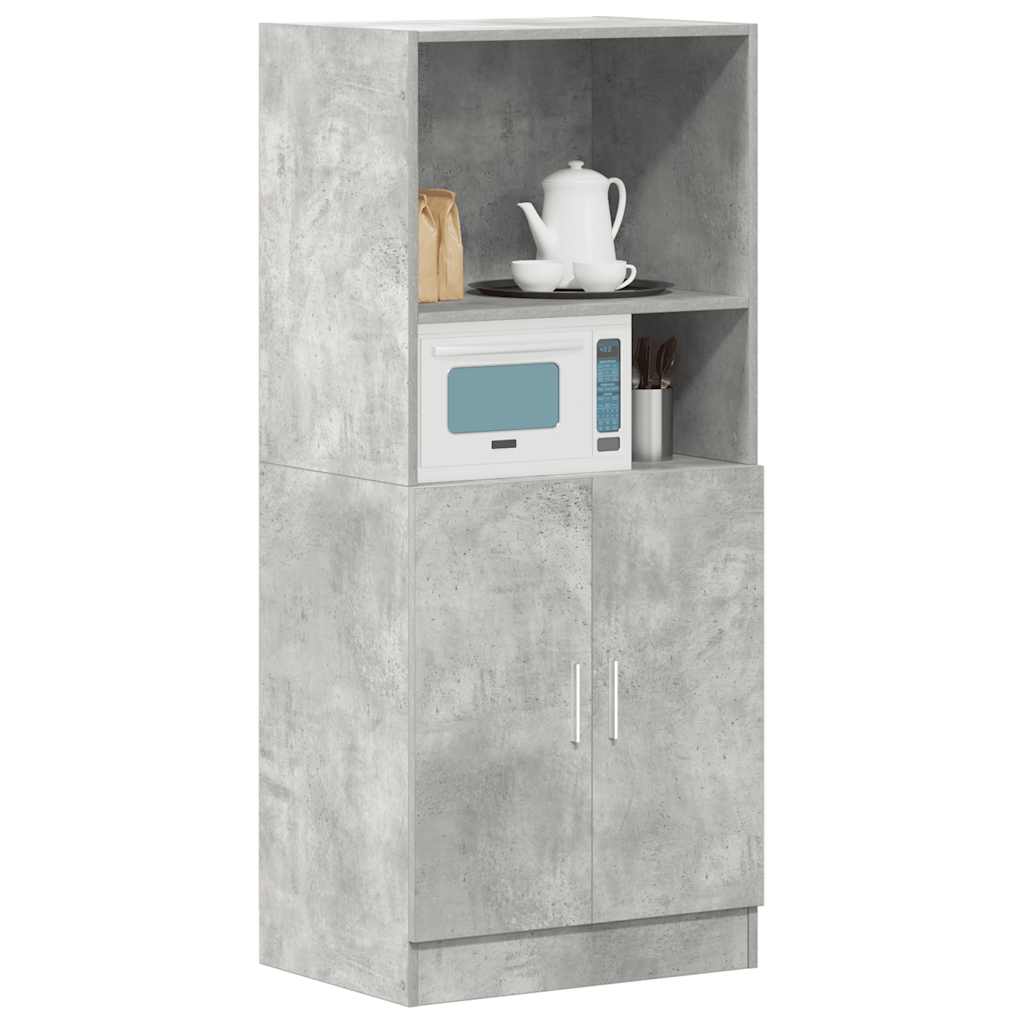 Mobile da Cucina Grigio Cemento 57x41,5x131,5 cm in Truciolato 860124