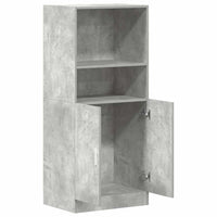 Mobile da Cucina Grigio Cemento 57x41,5x131,5 cm in Truciolato 860124