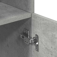 vidaXL Mobile da Cucina Grigio Cemento 57x41,5x131,5 cm in Truciolato