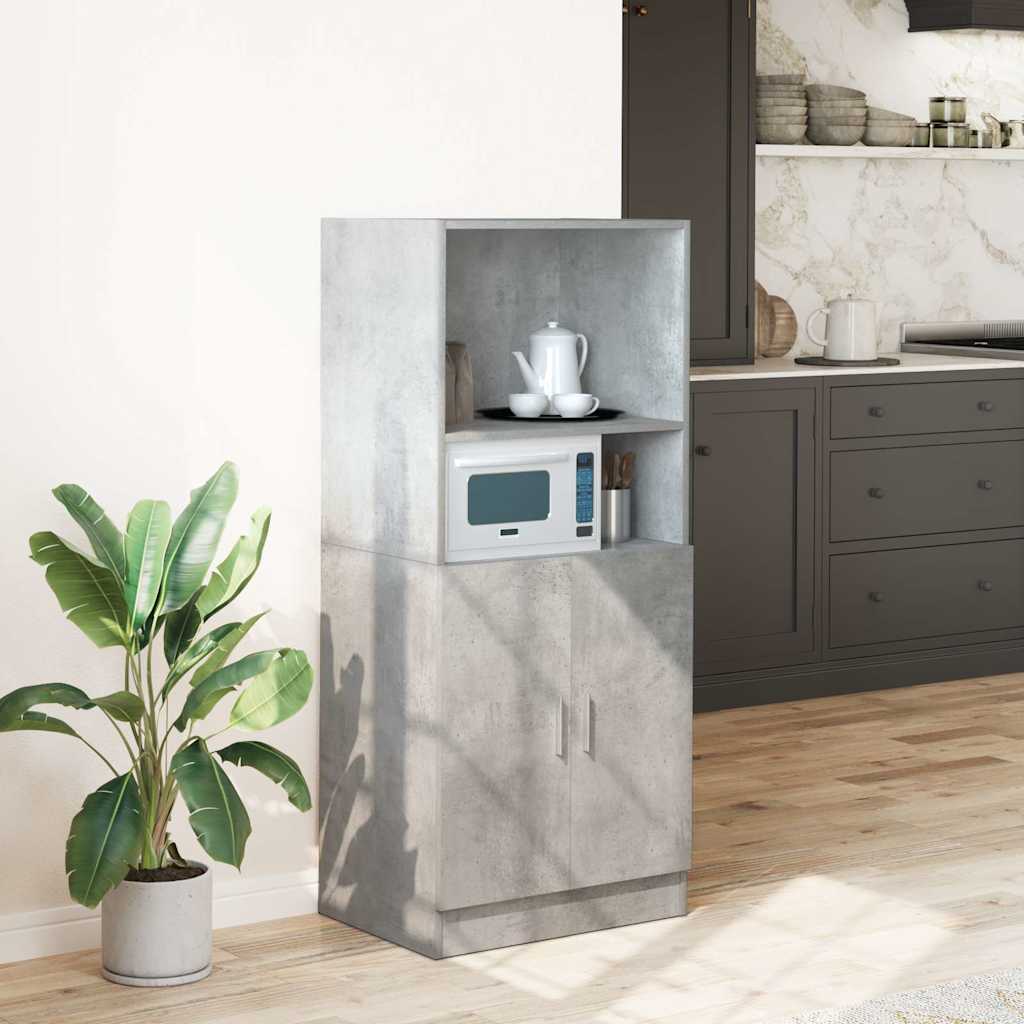 Mobile da Cucina Grigio Cemento 57x41,5x131,5 cm in Truciolato 860124