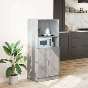 Mobile da Cucina Grigio Cemento 57x41,5x131,5 cm in Truciolato 860124