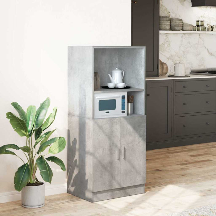 Mobile da Cucina Grigio Cemento 57x41,5x131,5 cm in Truciolato 860124