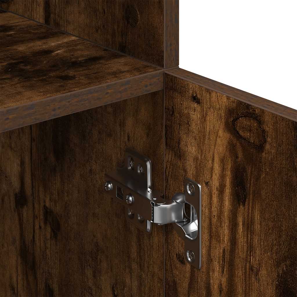 Armadietto Cucina Rovere Fumo 57x41,5x131,5 cm in Truciolato 860125