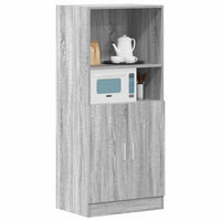 Armadietto Cucina Grigio Sonoma 57x41,5x131,5 cm in Truciolato 860126