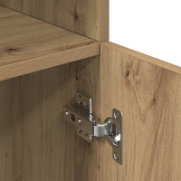 Armadietto Rovere Artigianale 57x41,5x131,5 cm in Truciolato 860129