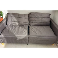 Divano a 2 Posti B-Stock Tortora 140 cm in Tessuto 35909899999