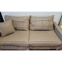 Divano a 2 Posti B-Stock Cappuccino 140 cm in Similpelle 35912199999