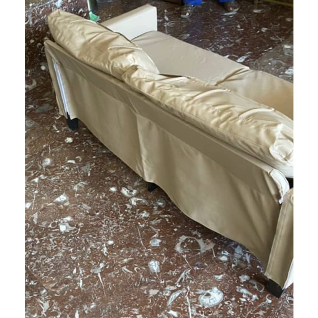 Divano a 2 Posti B-Stock Cappuccino 140 cm in Similpelle 35912199999